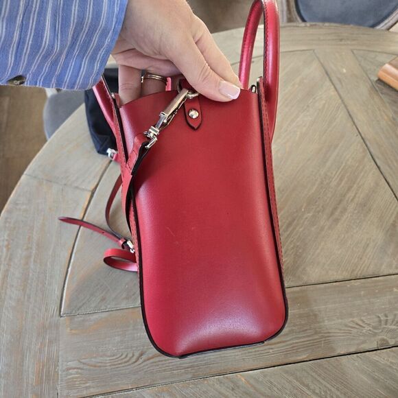 Ermanno Scervino Perforated Leather Crossbody Handbag - Picture 9 of 16